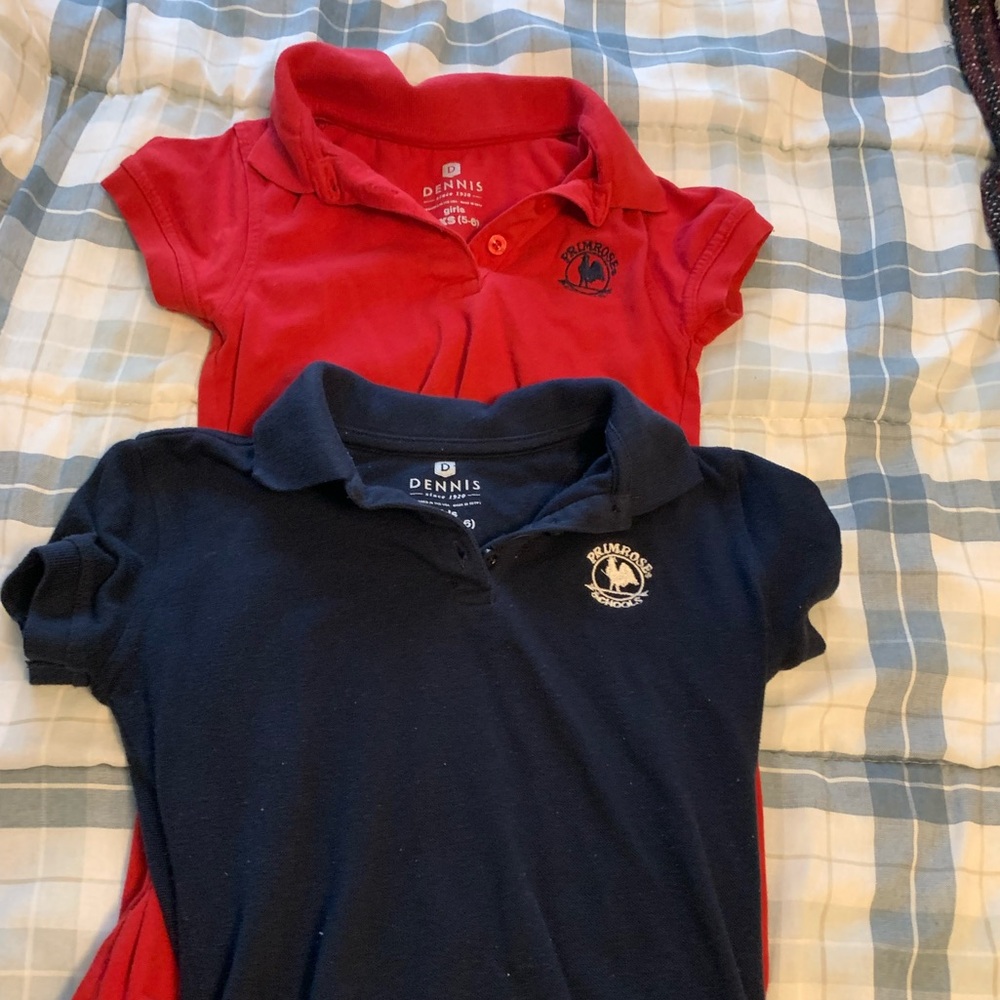 Primrose schools polo dress uniform YXS (5-6)